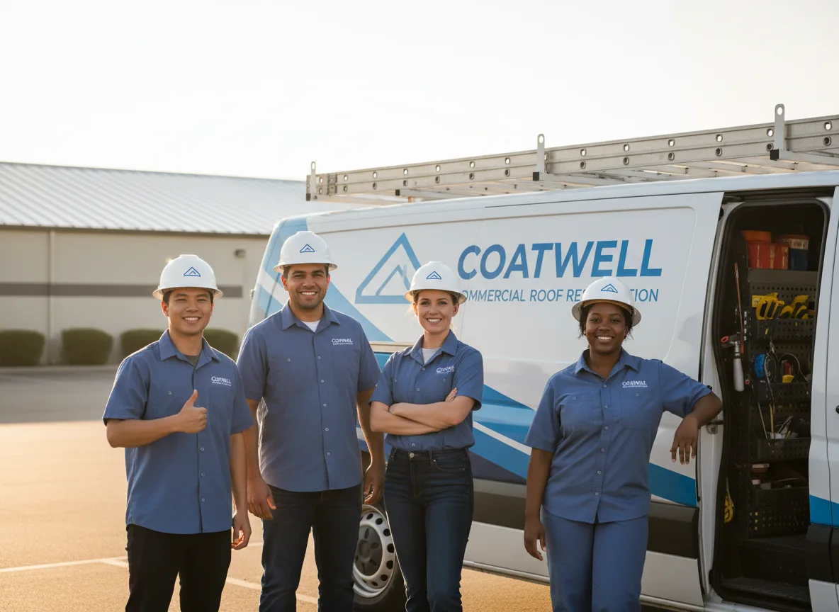 Commercial roof coating company in Hammett, ID
